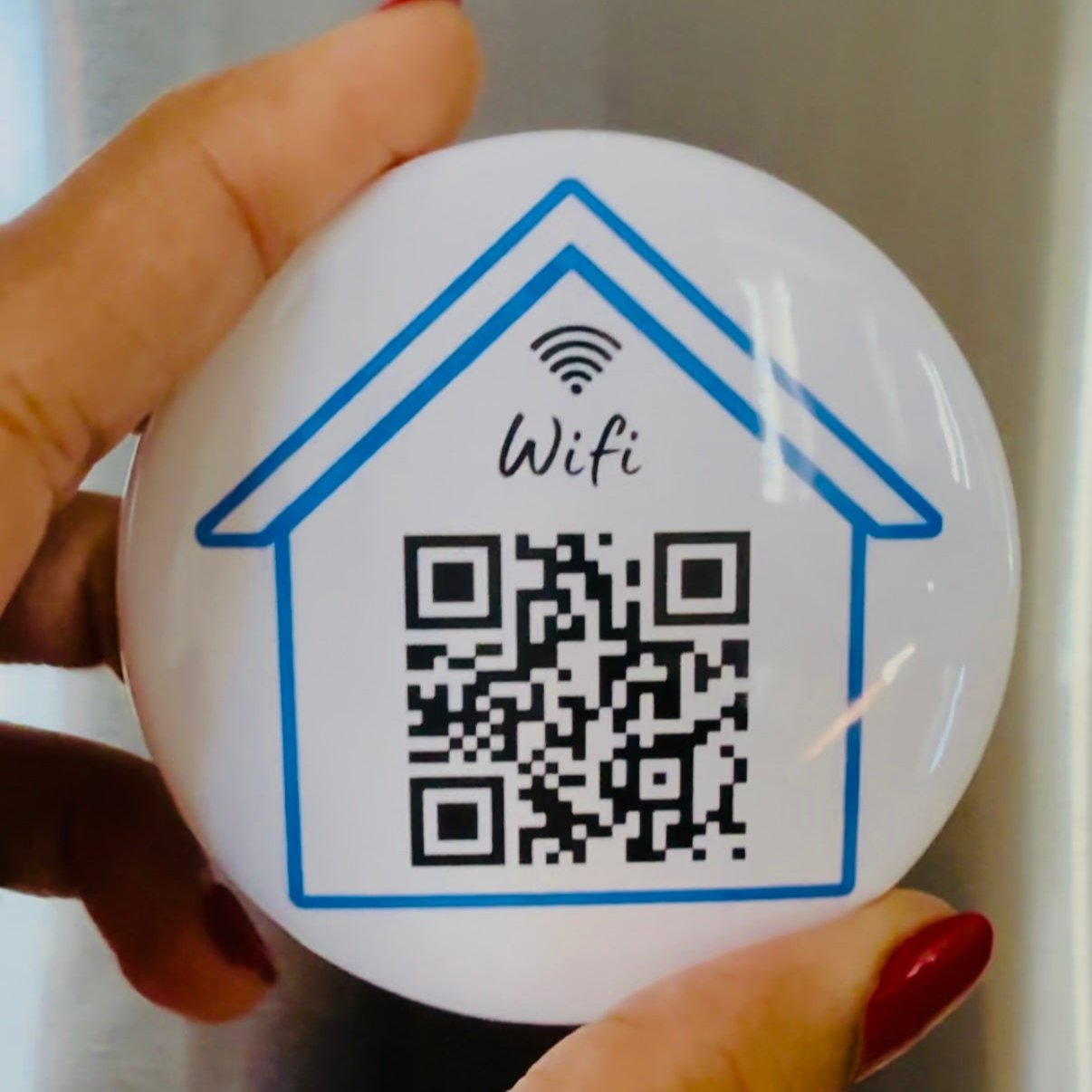 Wifi QR Code Magnet