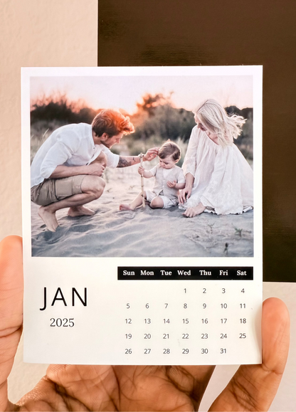 Custom Magnetic Photo Calendar 2025